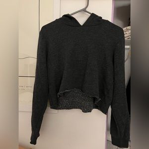 brandy melville cropped hoodie